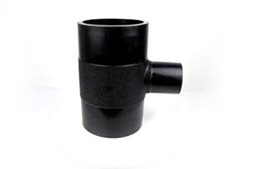 관 연결관 전단 강도 HDPE 개머리판쇠 HDPE 동등한 것 티