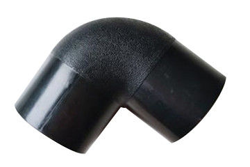 HDPE 관 이음쇠의 물 위생 물 공급 관 개머리판쇠 90° pe 팔꿈치