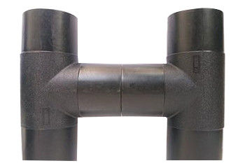 난방 판은 HDPE 관 이음쇠의 티를 감소시키는 개머리판쇠를 아래로 냉각합니다