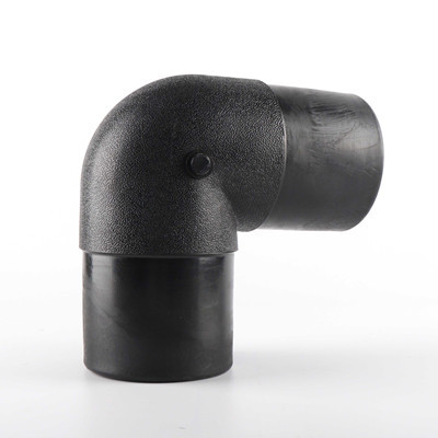 DIN 200 밀리미터 PE 관 이음 90 급 HDPE 팔꿈치