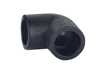 물 위생 개머리판쇠 90° 팔꿈치 HDPE 관 이음쇠