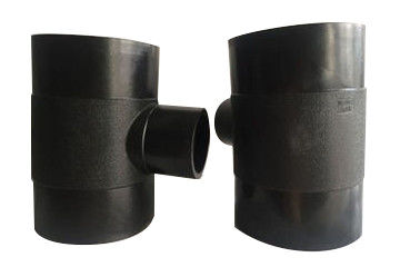난방 판은 티 HDPE 관 이음쇠를 감소시키는 개머리판쇠를 아래로 냉각합니다