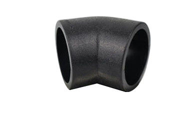 HDPE 관 이음쇠의 틈 물 공급 관 45 ° 개머리판쇠 팔꿈치에 신장
