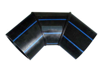 기름과 천연 가스 용접 개머리판쇠 HDPE 90도 팔꿈치