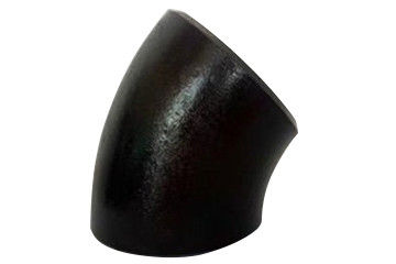 Sch 40 탄소 강관 간결 반경 맞댄 용접 팔꿈치
