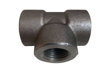 DN15 탄소에 의하여 위조되는 강철에 의하여 실을 꿰는 티 이음쇠