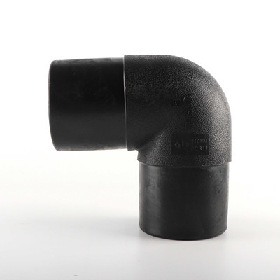 DIN 200 밀리미터 PE 관 이음 90 급 HDPE 팔꿈치