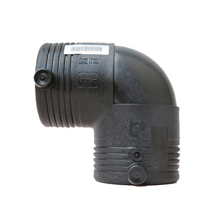 SDR11 두께 HDPE 관 이음쇠 전기적 융합 팔꿈치 동일 모양